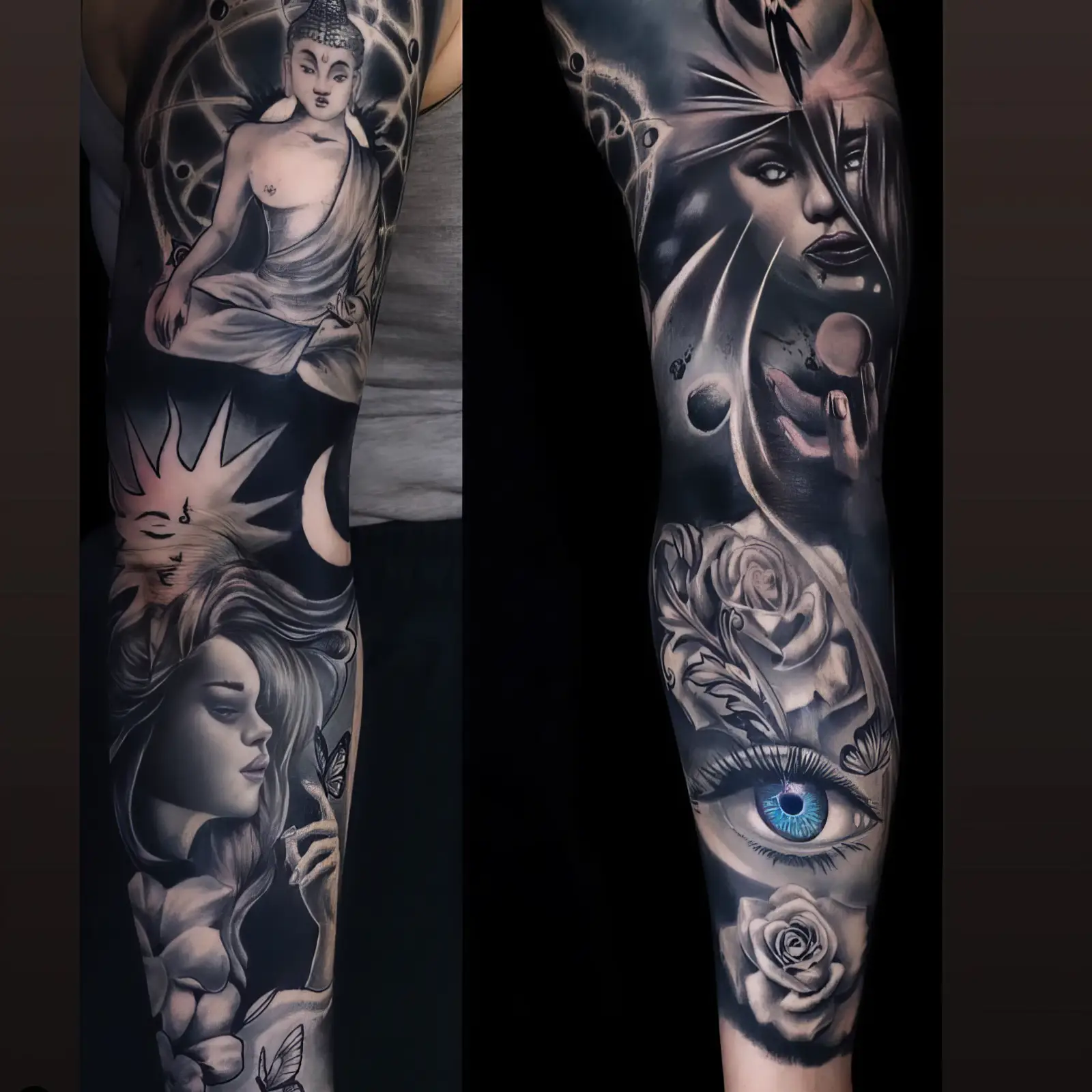 large tattoo